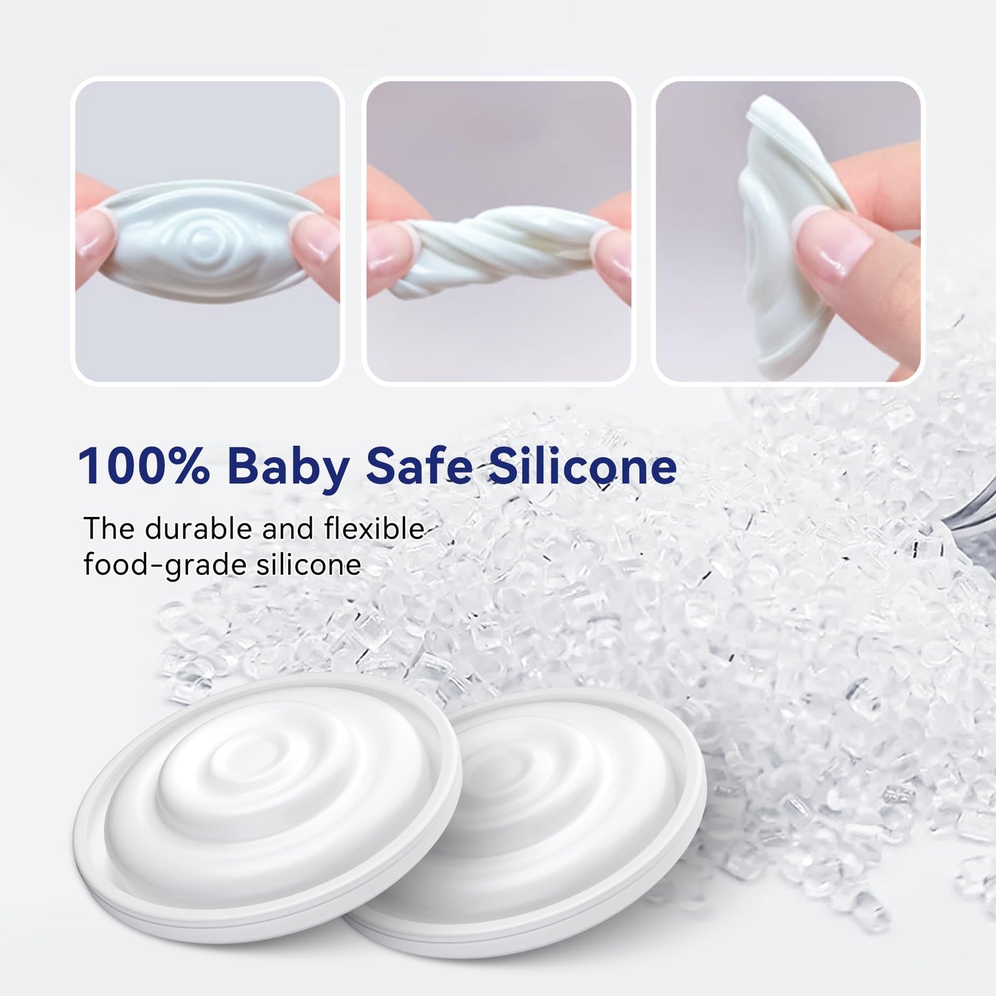 Gotocut Breast Pump Replacement Parts For Spectra Motif Luna Cimilre Ameda Mya Breastpumps, Replace Duckbill Valves Backflow Pro