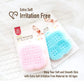 Infantco Ultra Soft Silicone Bath Scrubber Sponge | For Baby And Dryskin (Baby Blue)