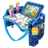 ECOFANTASY Kids Travel Tray - Waterproof Car Table with No-Drop Large Tablet Holder - Car Seat Tray - Road Trip Must Haves - Lap