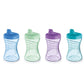 Nuk Gerber Graduatesfun Grips Hard Spout Sippy Cups (Assorted, 4-Pack), 10 Ounces