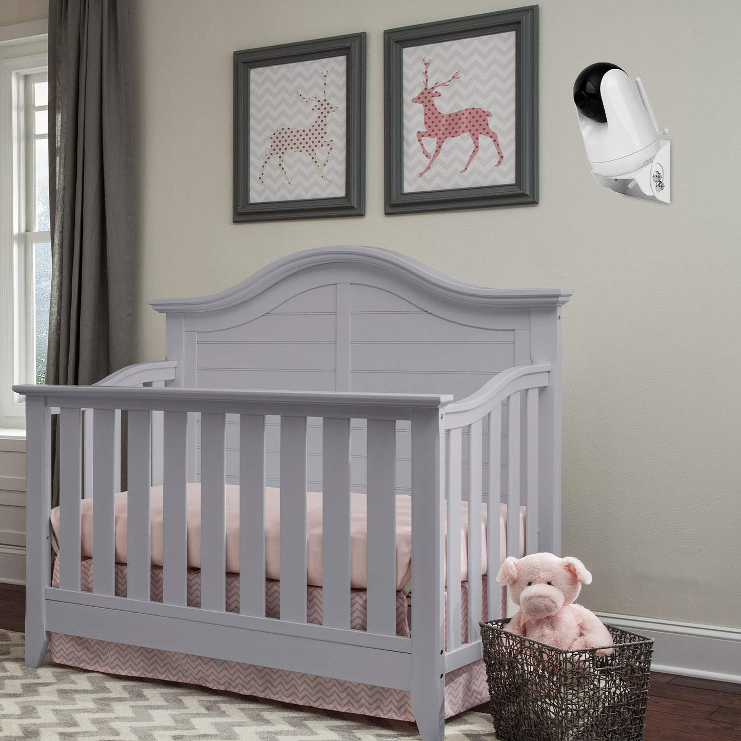 Uogw Baby Monitor Mount Compatible With Vava Baby Monitor Camera Va-Ih006 / Va-Ih009 / Hipp Baby Monitor,Adjustable Angle Wall M