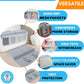 Baby Bath Kneeler And Elbow Rest Pad Set With Feet Protection, Comfortable Thick Bathtub Kneeling Pad For Bathing Babies, Elbow