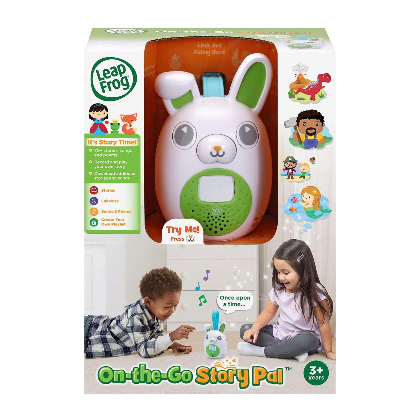LeapFrog On-The-Go Story Pal Green