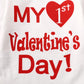 Detigee Baby Boy First Valentines Day Outfit Toddler My 1St Valentines Day Clothes Boy Valentines Day Outfit (Red,12-18 Months)