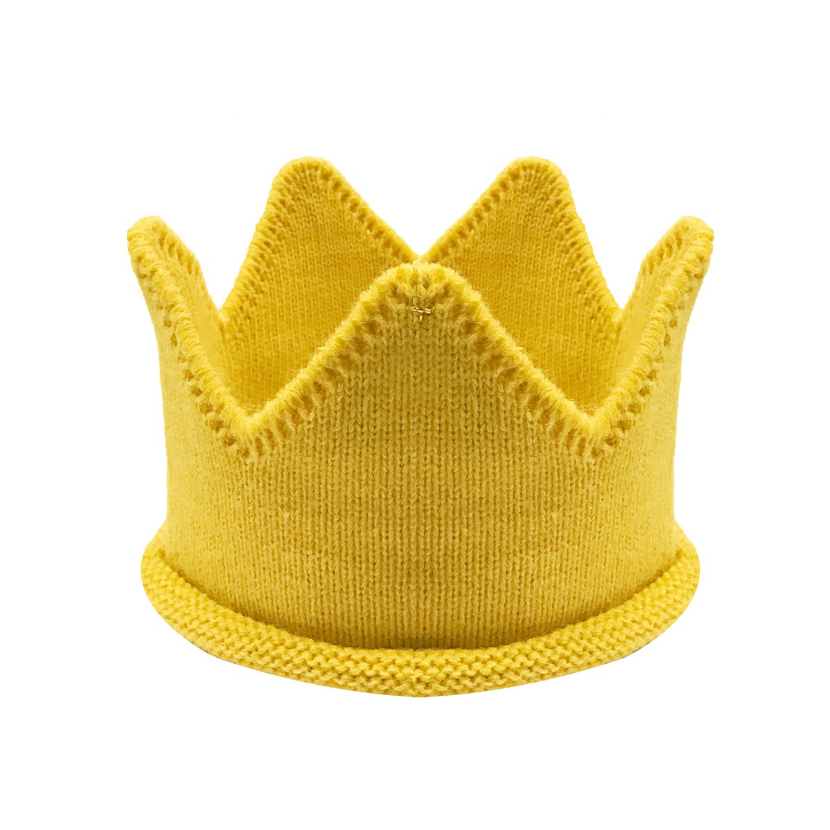 Allydrew Cute Baby Birthday Party Crown Headband Hat, Yellow