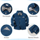 Disaur Baby Boy Clothes Suits, Toddler Dress Shirt With Bowtie + Suspender Pants Outfit Sets Gentleman Wedding 1-6 Years (Dark B