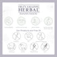 Ora'S Amazing Herbal, Talc Free Baby Powder, Cornstarch Free Clay Based Powder, Real Vanilla Amber Natural Scent, (Pack Of 2 Tra