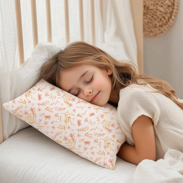 Konssy Toddler Pillowcase 2 Pack, Soft Stretchy Toddler Pillow Case For 13X18 Pillow, Cozy Travel Kids Baby Pillowcases With Env