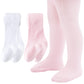 Mini Angel Baby Girl Tights Non Slip Baby Tights Warm Cotton Leggings 2-4 Years Seamless Pantyhose Non-Skid Grip For Toddler 2 P