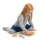 Tender Leaf Toys - How Many Acorns? - Count to 10 Number Wooden Puzzle Game - Counting, Sorting Activity Game for Children, Play