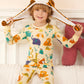 Babee Reshinee Bamboo Viscose Toddler Animal Pajamas Boys Girls Kids Baby 2Pcs Long-Sleeve Pyjamas Set 2-3T Snug Fit Sleepwear P