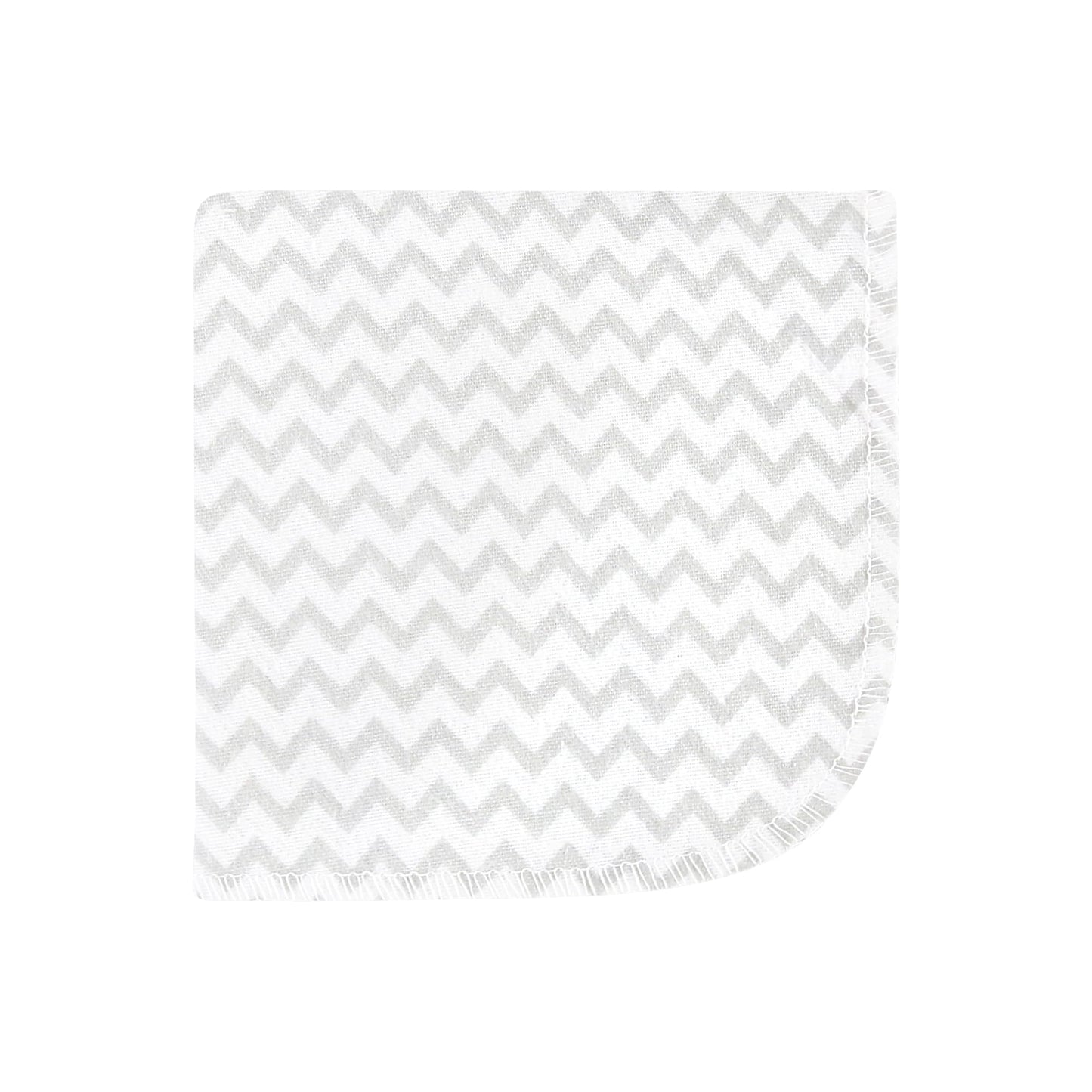 Hudson Baby Unisex Baby Flannel Cotton Washcloths 10-Pack, Neutral Dino World, One Size