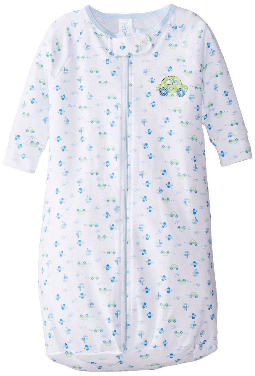Spasilk Sleep Bag, Blue Car
