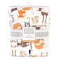 Hudson Baby Unisex Baby Plush Sleeping Bag, Sack, Blanket, Forest, 12-18 Months