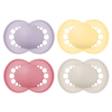 Pacifier, 16+ Months, Matte Collection, Girl 4-Count