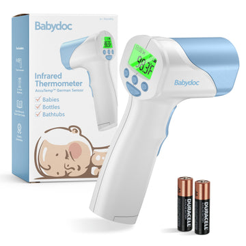 Babydoc Medical Grade Fsa Hsa Approved Baby Thermometer For Kids, Accutemp German Sensor, 3-In-1 Safe Non-Contact Infrared Foreh
