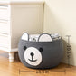 Cherrynow Cotton Rope Basket Baby Cute Storage Basket For Organizing, Medium Toy Basket Empty Gift Basket With Handles, Woven Ro
