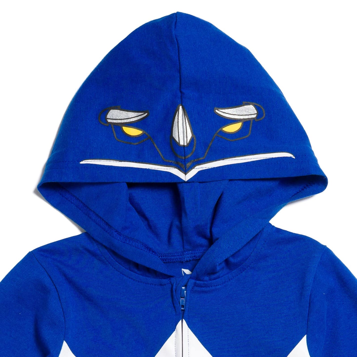Power Rangers Blue Ranger Little Boys Zip Up Coverall 7-8