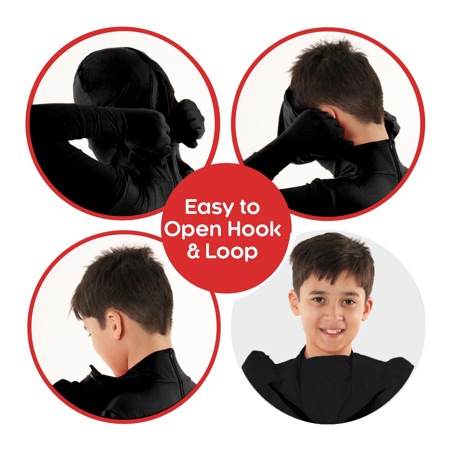 Morphsuits Kids Black Bodysuit Costume, Black Full Body Suit Halloween, All Black Costume Morph Suit Boys, Full Body Black Suit