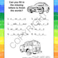 ZOCO - Learn About 911 - Coloring & Activity Books (25 Bulk Pack, Without Crayons) - EMT, EMS Dispatcher, Police, Sheriff, Fire