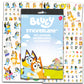 Bluey Kids Shampoo, Conditioner, Body Wash 8 Oz Bottle - Bundle With 3-In-1 Berry Scented Body Wash, Shampoo & Conditioner Plus