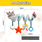 Baby Car Seat Toys Activity Stroller Toy for Boys Girls 0 3 6 9 10 12 Months, Spiral Hanging Plush Toys,Baby Shower Thank You Gi