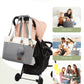 Lovevook Diaper Bag Tote, Large Baby Tote Bag, Travel Diaper Tote For Mom And Dad With Changing Pad And First Aid Bag,Gray/Beige