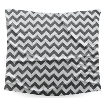 BEMBIKA Bamboo Muslin Swaddle Wrap Baby 120X110 Cm Stroller Blanket Receiving Blanket for Newborn (Grey Stripes)