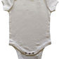 Earth Elements Baby Short Sleeve Bodysuit 6-12 Months White