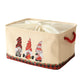 Inough Christmas Baskets For Gifts Empty, Christmas Gnomes Basket For Kids Large Gifts Bags For Holiday Ornaments Collapsible St