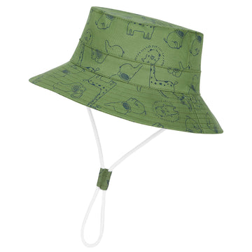 Durio Toddler Bucket Sun Hat Baby Hats Boys Summer Hats For Kids Gifts Green 3-6 Months