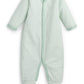 MONICA + ANDY Baby Organic On The Go One-Piece, Green French Stripe, 6-9m