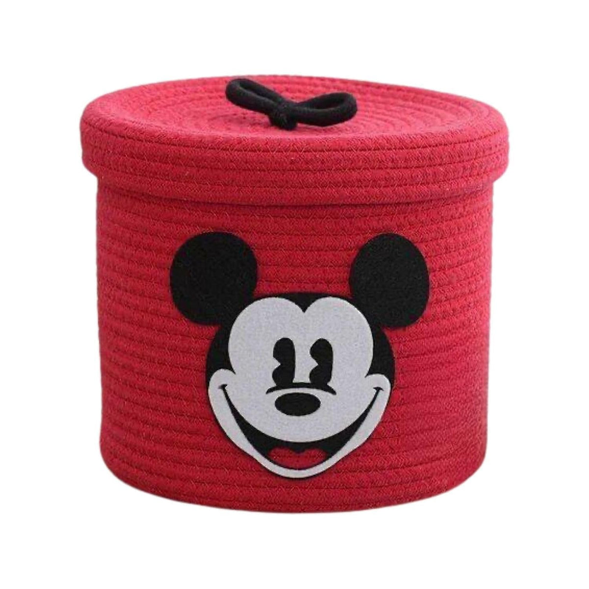 AURA NEST Cotton Rope Basket For Baby Diapers & Nursery Essentials | Stuffed Animal Organizer Bin | Soft Fabric Laundry Basket F