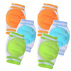 3 Pairs Baby Knee Pads For Crawling - Adjustable Breathable Waterproof Safety Protector, Elastic Knee Elbow Pads For Babies, Tod