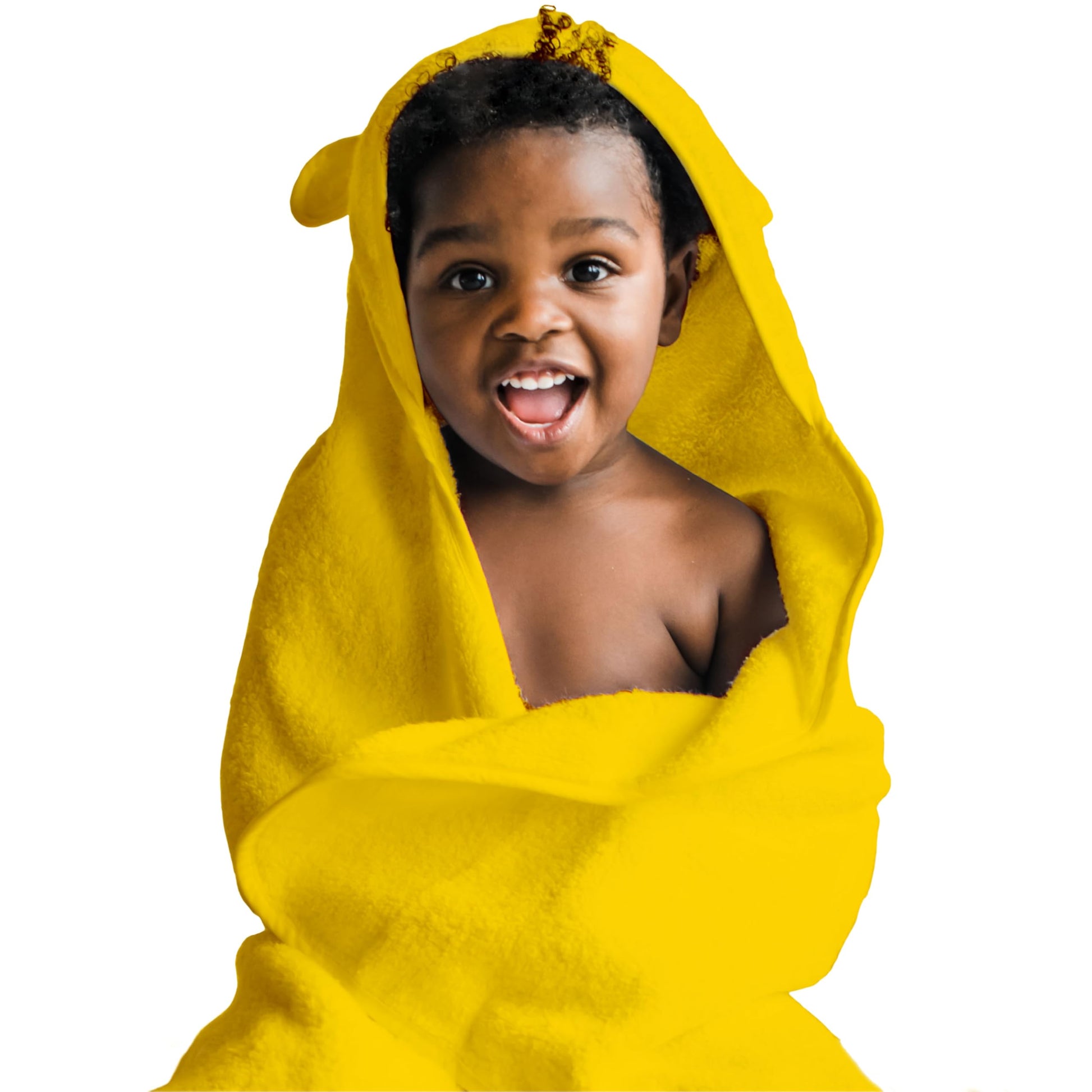 Natemia Premium Hooded Baby Bath Towels - 100% Turkish Organic Cotton, Award Winning Baby Towels With Hood, Soft On Sensitive Sk