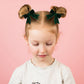 Cute Green Velvet Hair Bow Clips 3' Fall Bowknot Alligator Barrettes Hairpins For Baby Girls,Toddlers, Kids,Teens Christmas Par