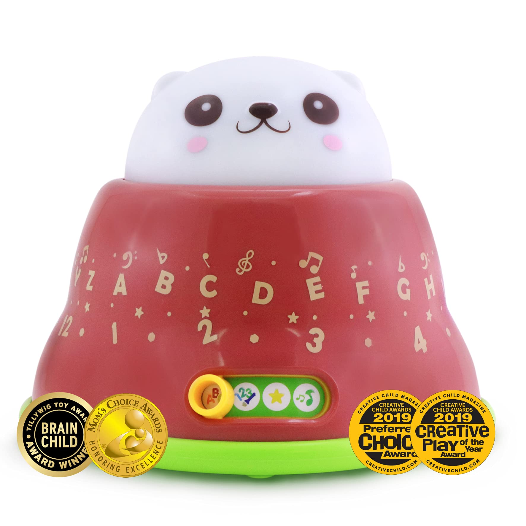 BEST LEARNING Whack and Learn Mole - Educational Interactive Light-Up Toy for Infants Babies Toddlers for 6 Month and up - First