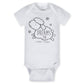 Gerber Unisex Baby 5-Pack Short Sleeve Variety Onesies Bodysuits Starry Dreams Newborn
