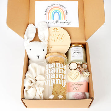 New Mom Gifts Box, Pregnancy Gifts For Expecting Mom, Gift Basket For Girls Boys, Postpartum Gifts For First Time Moms, Cool Gif
