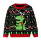 Simplee Kids Ugly Christmas Sweater Family Matching Outfits For Holiday Party Knitted Pullover For Winter 7-8T Kids