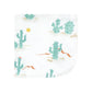 Hudson Baby Unisex Baby Flannel Cotton Washcloths, Desert Cactus 12 Pack, One Size
