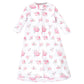 Hudson Baby Unisex Baby Cotton Long-Sleeve Wearable Sleeping Bag, Sack, Blanket, Basic Pink Floral, 12-18 Months