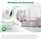 Leapfrog Lf915Hd Baby Monitor, 5    720P Screen, 360 Pan & Tilt With 8X Zoom Camera, Color Night Vision, Night Light, Two-Way In