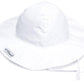 Flap Happy Floppy Hat, White Medium