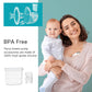 Paruu P10 Duckbill Valves & Silicone Diaphragm, P10 Original Breast Pump Parts, Wearable Breast Pump Replacement Accessories, 2