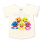 Nickelodeon Baby Shark Girls T-Shirts And Legging Pants Set For Infant And Toddlers - Pink/White