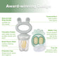 Haakaa Baby Fruit Food Feeder & Mini Freezer Nibble Tray Combo, Breastmilk Popsicle Molds For Baby Cooling Relief, Bpa Free Sili