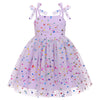 Imekis Toddler Flower Girl Dress: Infant 2Nd 3Rd Birthday Outfit Cake Smash Photoshoot Kids Princess Formal Easter Dress Baby Tu