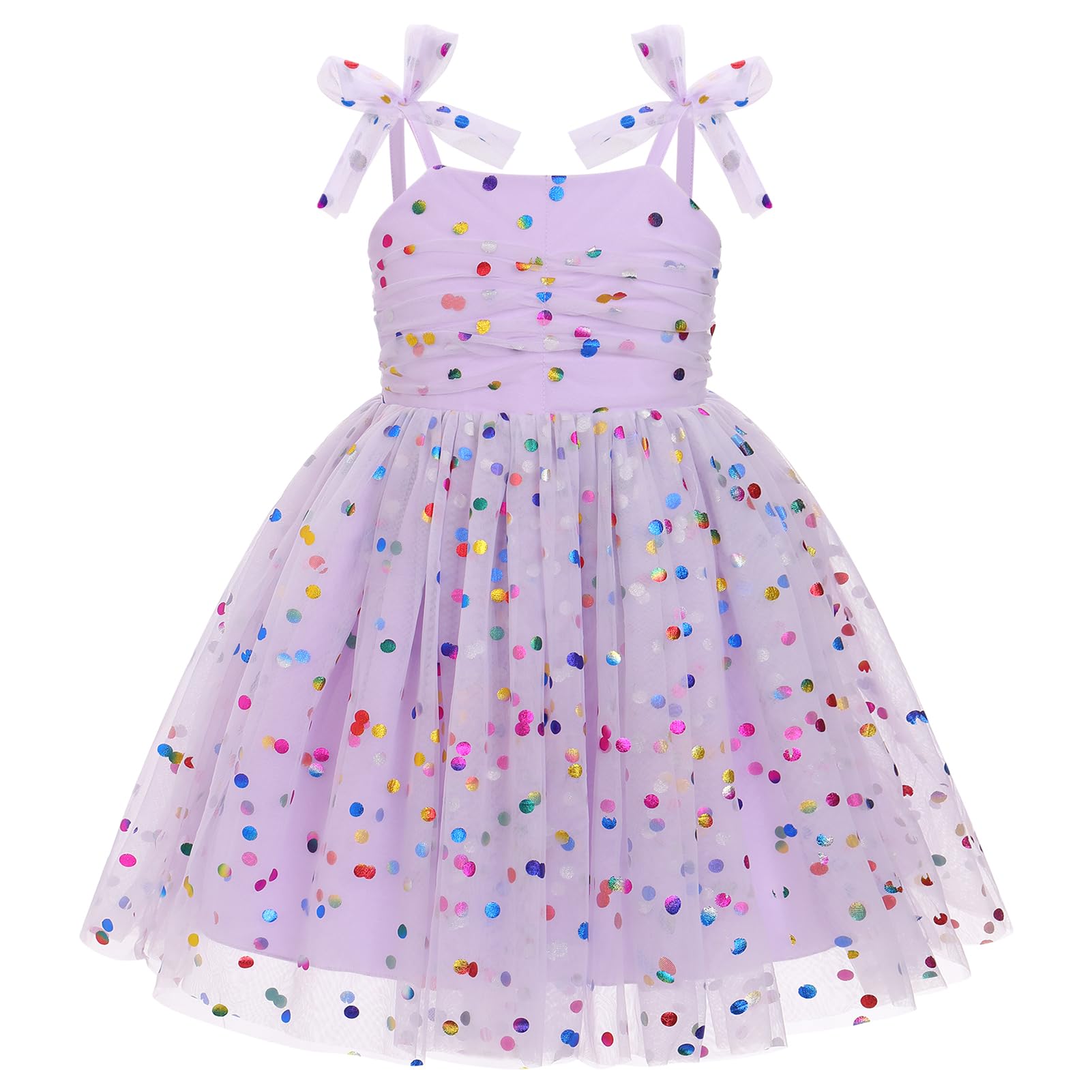 Imekis Toddler Flower Girl Dress: Infant 2Nd 3Rd Birthday Outfit Cake Smash Photoshoot Kids Princess Formal Easter Dress Baby Tu