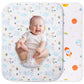 Baby Changing Pad Changing Table Pads Waterproof Large Size 37.5X27.5 Inch Portable Diaper Changing Mat Liners Reusable Washable